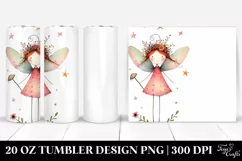 Whimsical Quirky Fairy Tumbler Product Image 1