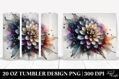 Glossy Dahlia Insert | 20 Oz Tumbler Product Image 1