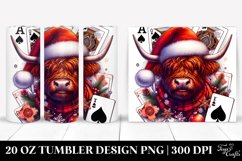 Christmas PNG 20 Oz Tumbler Design Product Image 1