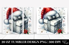 Washed Watercolor Present Clipart 20 Oz Tumbler Product Image 1