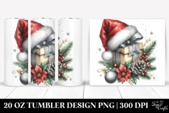 Washed Watercolor Present Clipart 20 Oz Tumbler Product Image 1