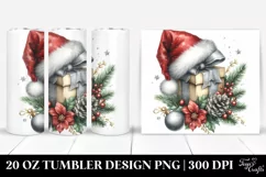 Washed Watercolor Present Clipart 20 Oz Tumbler Product Image 1