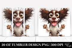 Crazy Looking English Springer Spaniel | 20 Oz Tumbler Product Image 1