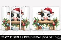 Christmas PNG 20 Oz Tumbler Design Product Image 1