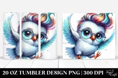 Cute Baby Dove Happy 20 Oz Tumbler Product Image 1