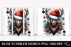 Christmas PNG 20 Oz Tumbler Design Product Image 1