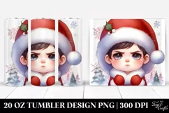 Cute Watercolor Baby Clipart Product Image 1