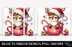 Christmas PNG 20 Oz Tumbler Design Product Image 1