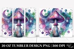 Magical Celestial Mushroom 20 Oz Tumbler Product Image 1