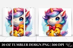 Happy Baby Unicorn | 20 oz Tumbler Product Image 1