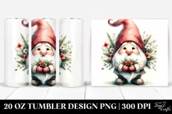 Vintage Funny Gnome | 20 oz Tumbler Product Image 1
