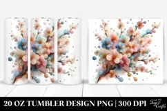 Glossy Cherry Blossom | 20 oz Tumbler Product Image 1