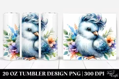 Cute Baby Dove Modest 20 Oz Tumbler Product Image 1