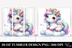 Cute Baby Unicorn from | 20 Oz Tumbler Product Image 1