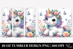 Cute Baby Unicorn | 20 Oz Tumbler Product Image 1