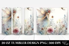 Washed Whimsical Fairy | 20 oz Tumbler Product Image 1