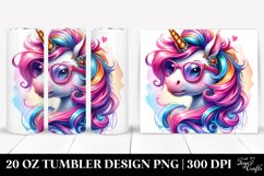 Cute Baby Unicorn | 20 oz Tumbler Product Image 1