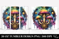 Magical Celestial Mushroom 20 Oz Tumbler Product Image 1