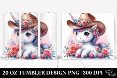 Cute Baby Unicorn Tumbler Product Image 1