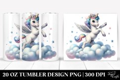 Cute Baby Unicorn Tumbler Product Image 1