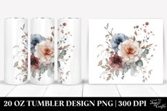 Washed Undead Clipart, High-Res 20 Oz Tumbler Product Image 1