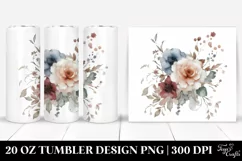 Washed Undead Clipart, High-Res 20 Oz Tumbler Product Image 1