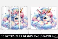 Baby Unicorn Cloud | 20 Oz Tumbler Product Image 1