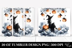 Simple Halloween Witch Tumbler | 20 oz Tumbler Product Image 1