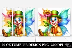 Funny Vibrant Fairy Drawing | 20 oz Tumbler Product Image 1