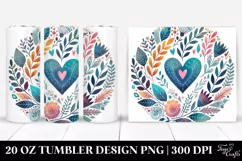 Valentines 20 Oz Tumbler Png Product Image 1