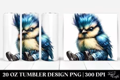 Cute Baby Bird Sitting | 20 oz Tumbler Product Image 1