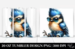 Cute Baby Bird Sitting | 20 oz Tumbler Product Image 1