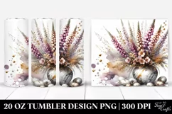 Glossy Heather with Marble Splash | 20 Oz Tumbler Product Image 1