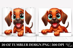 Cute Baby Rhodesian Ridgeback | 20 Oz Tumbler Product Image 1