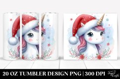 Cute Watercolor Unicorn Clipart Product Image 1