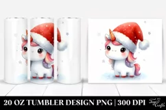 Cute Watercolor Unicorn Clipart Product Image 1