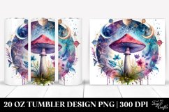 Magical Celestial Mushroom 20 Oz Tumbler Product Image 1