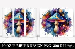Magical Celestial Mushroom 20 Oz Tumbler Product Image 1
