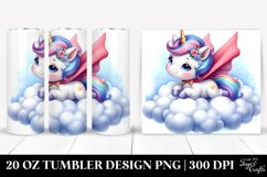 Cute Baby Unicorn Hero | 20 oz Tumbler Product Image 1