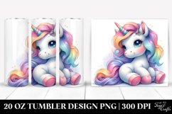 Cute Baby Unicorn Hero | 20 oz Tumbler Product Image 1