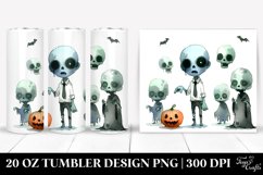 Funny Halloween Undead 20 Oz Tumbler Product Image 1