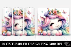 Baby Unicorn Pose | 20 Oz Tumbler Product Image 1