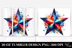 Vibrant Star | 20 Oz Tumbler Product Image 1