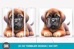 Cute Baby Mastiff Tumbler Product Image 1