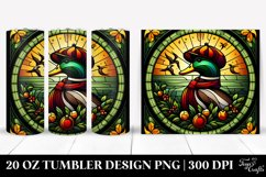 Stained Duck Clipart 20 Oz Tumbler Product Image 1