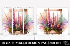 Wooden Heather Clipart 20 Oz Tumbler Product Image 1