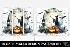 Halloween Wizard Tumbler | 20 oz Tumbler Product Image 1