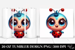 Colorful Crazy Baby Ladybug | 20 Oz Tumbler Product Image 1