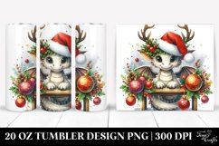 Christmas PNG 20 Oz Tumbler Design Product Image 1