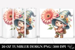 Spring 20 Oz Tumbler Png Product Image 1